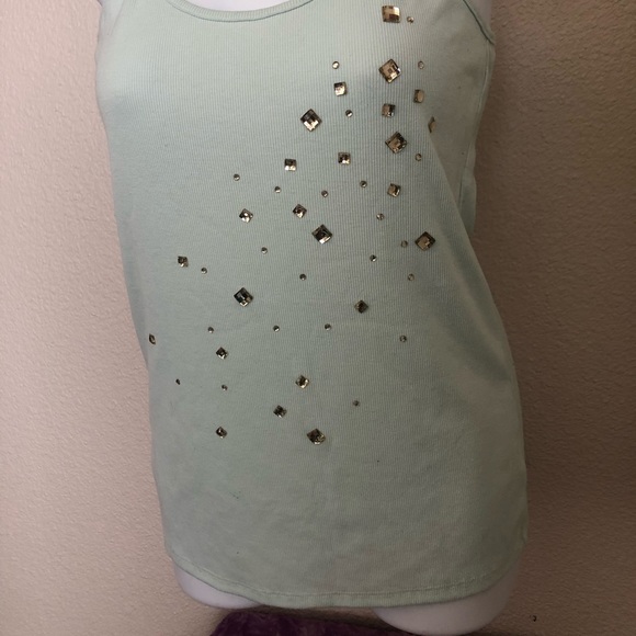 JC Tank Top with Rhinestones - Picture 4 of 4